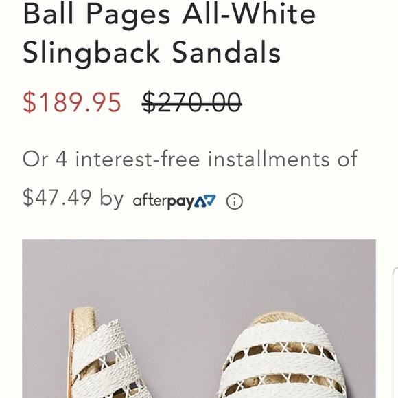 Ball Pages All-White Slingback size 5 - Picture 4 of 10